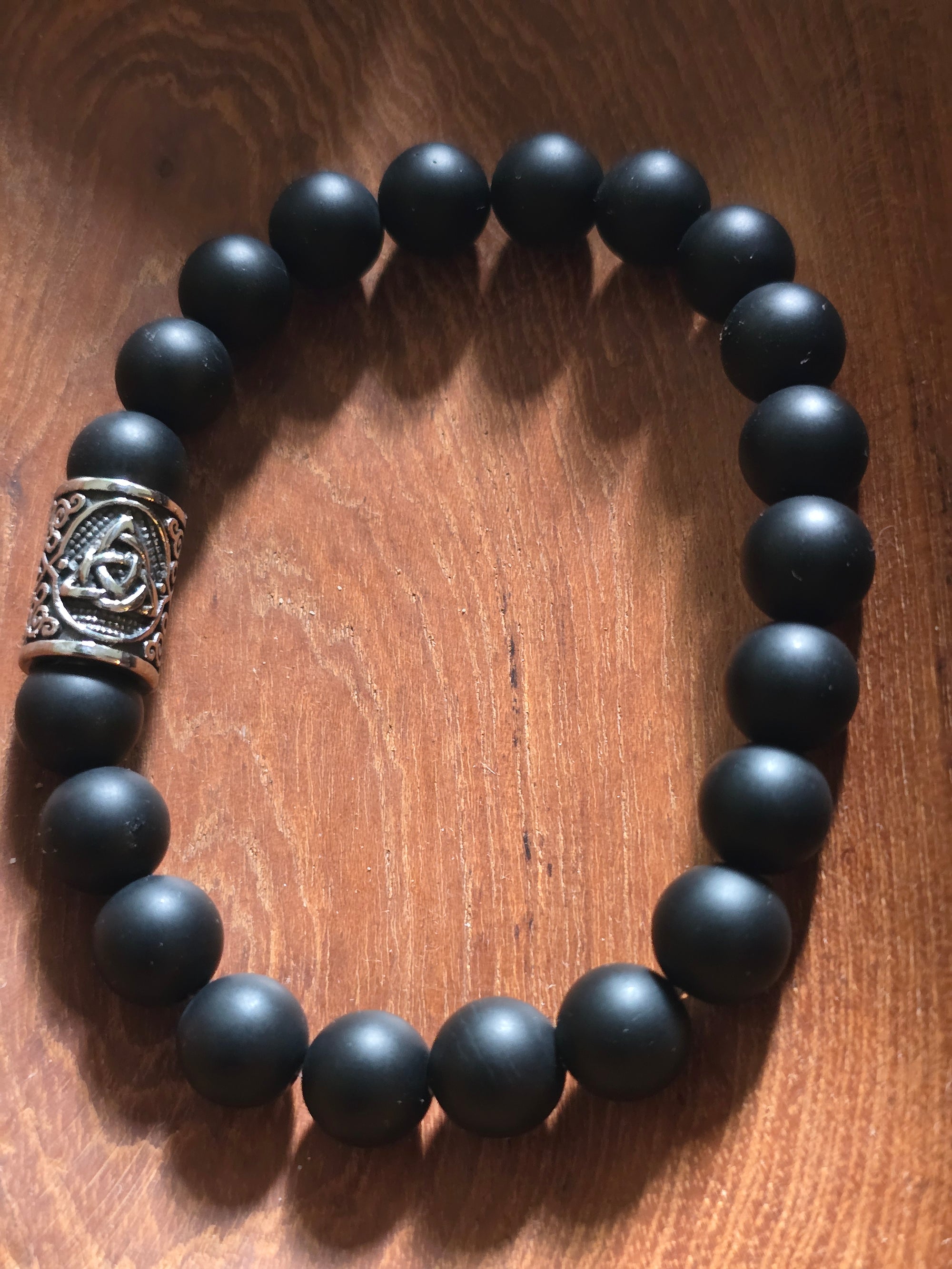 Matte Black Onyx Bracelet