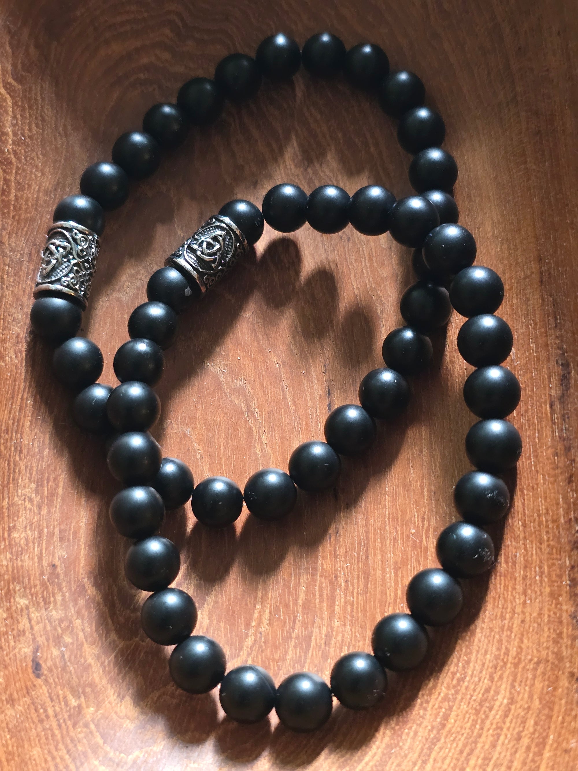Matte Black Onyx Bracelet